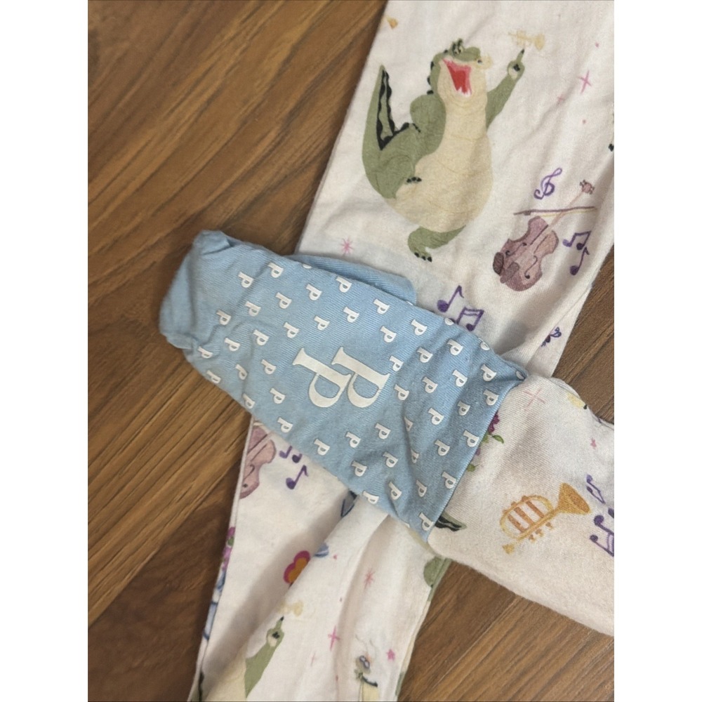 Posh Peanut Baby Girls 18-24 Months Disney Princess Frog Louis Sleeper Pajamas - Picture 4 of 6